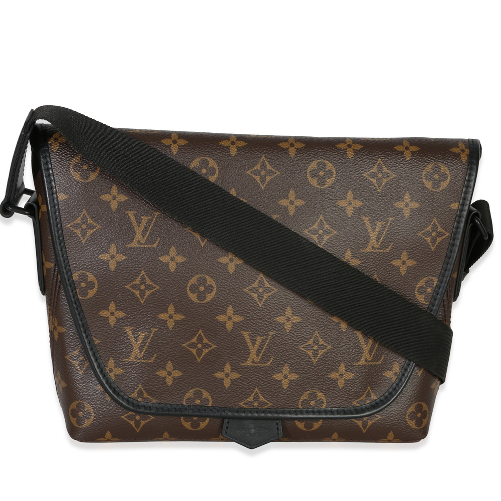Louis Vuitton Monogram Macassar Canvas Magnetic Messenger